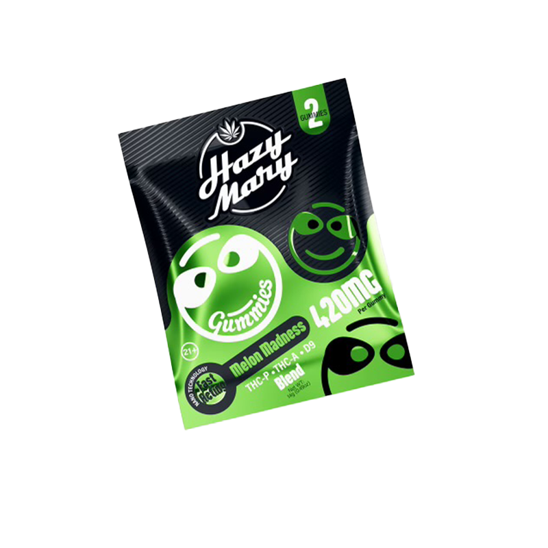 Melon Madness | 840mg | Gummies – Hazy Mary