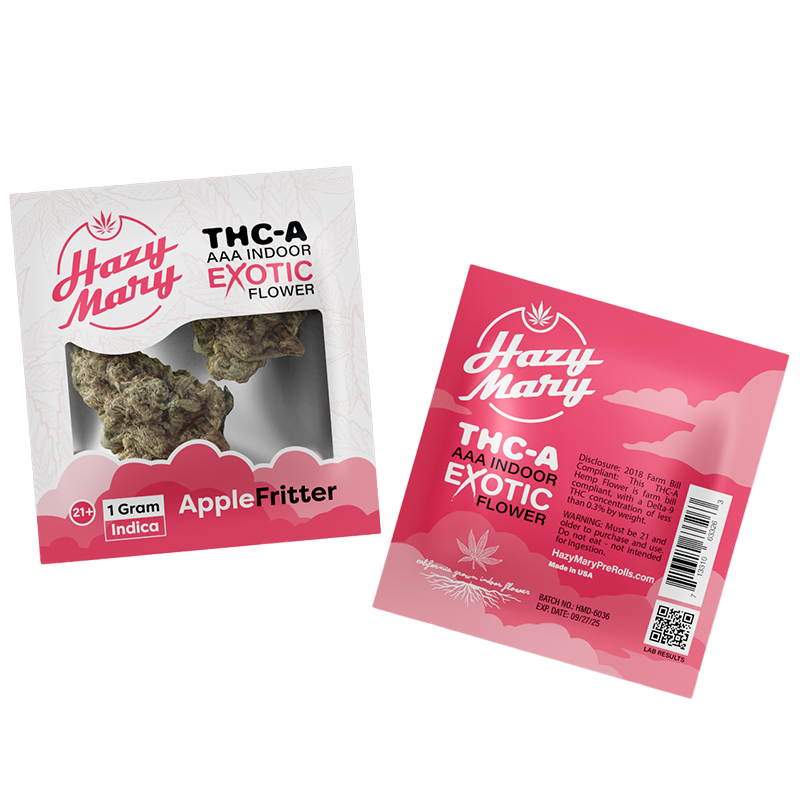 Apple Fritter | Indica | Exotic THC-A Flower