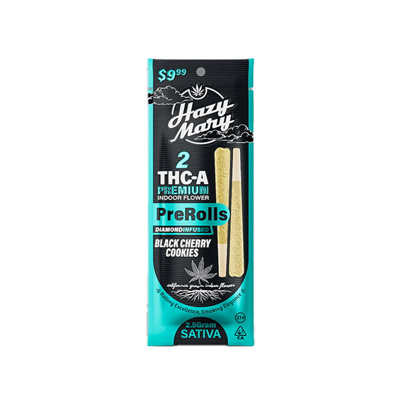 Black Cherry Cookies | Sativa | THC-A Pre-Rolls