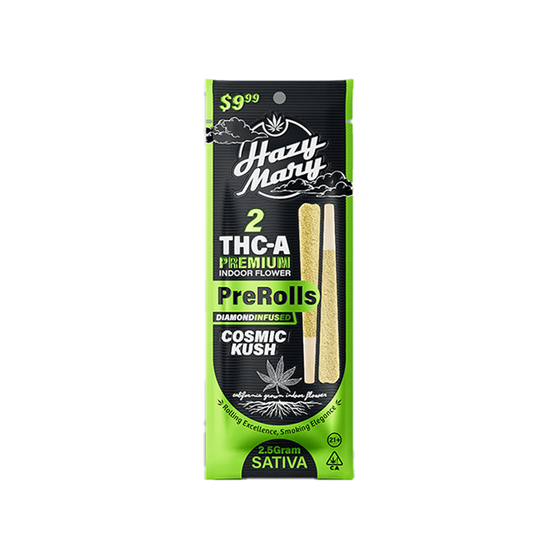 Cosmic Kush | Sativa | THC-A Pre-Rolls
