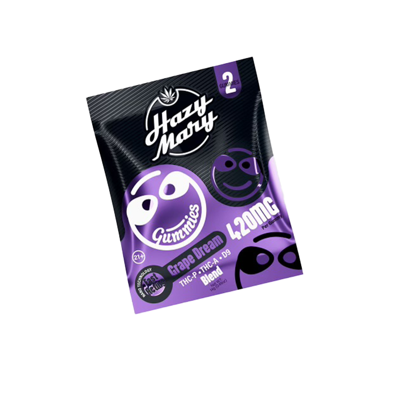Grape Dream | 840mg 2ct | Gummies