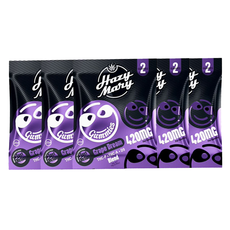 Grape Dream | 840mg 2ct | Gummies