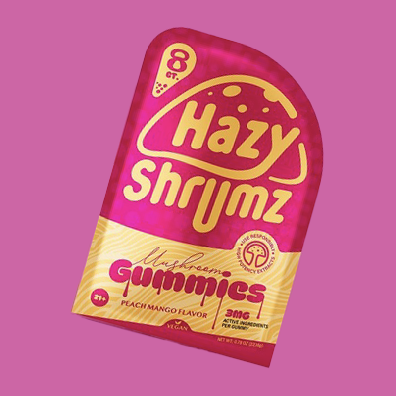 Peach Mango Mushroom Gummies