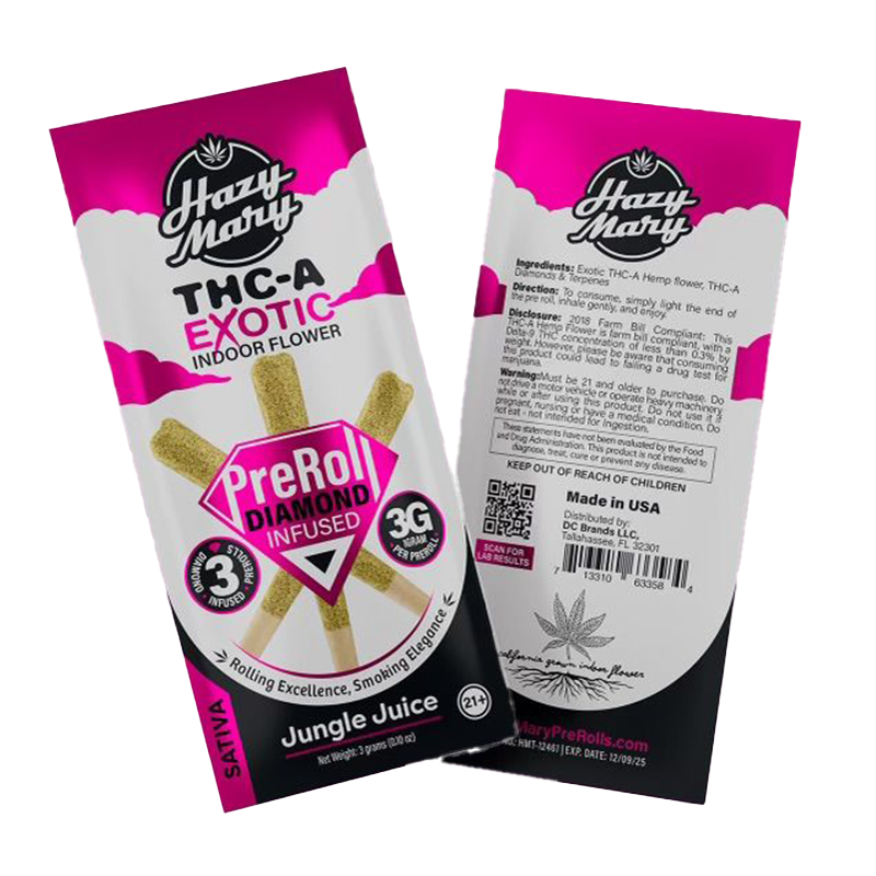 Jungle Juice | Sativa | Diamond Infused Pre-Rolls