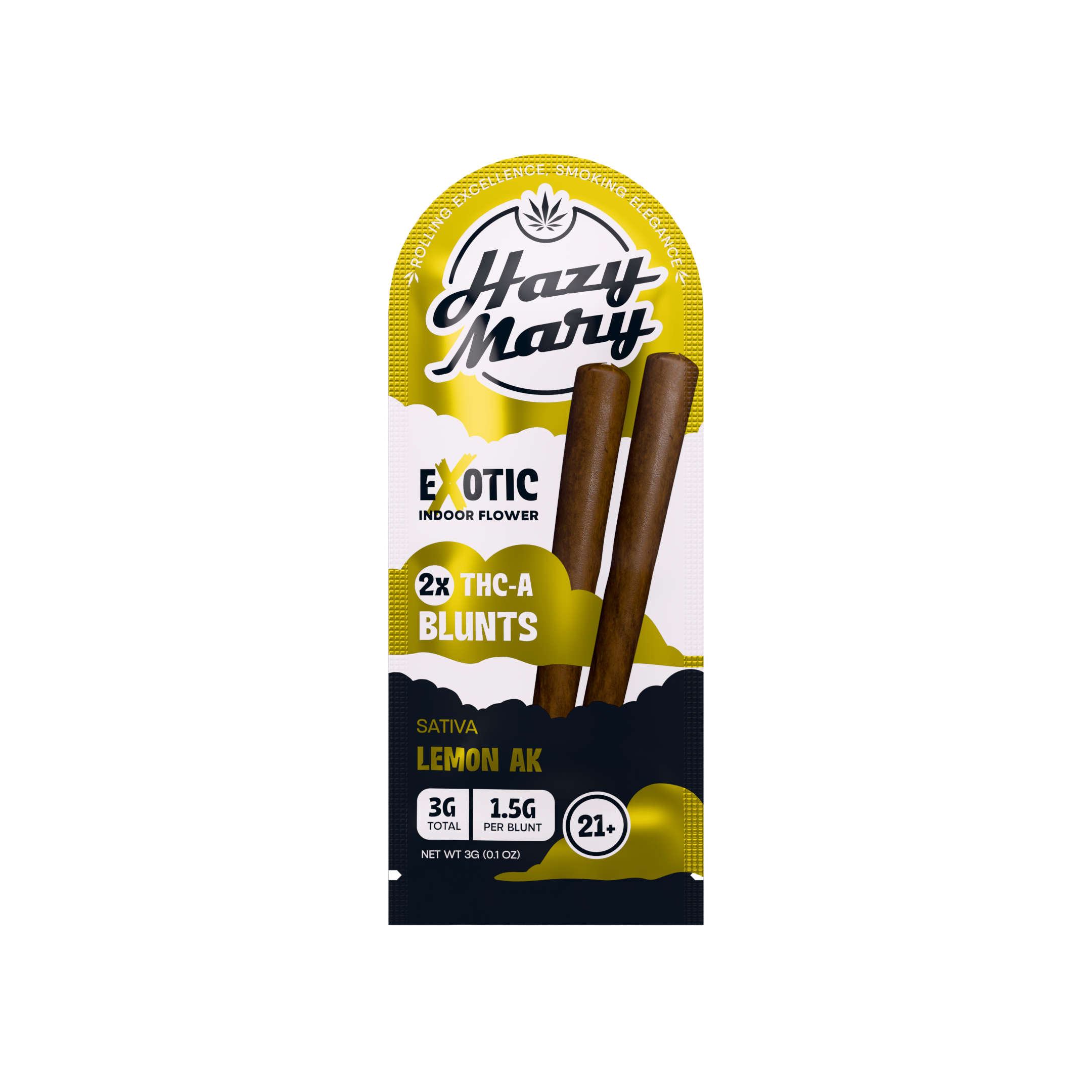 Lemon AK | Sativa | THC-A Blunts