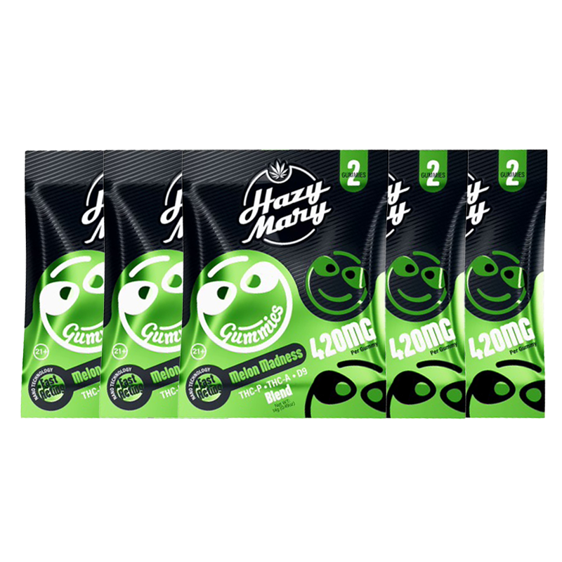 Melon Madness | 840mg | Gummies