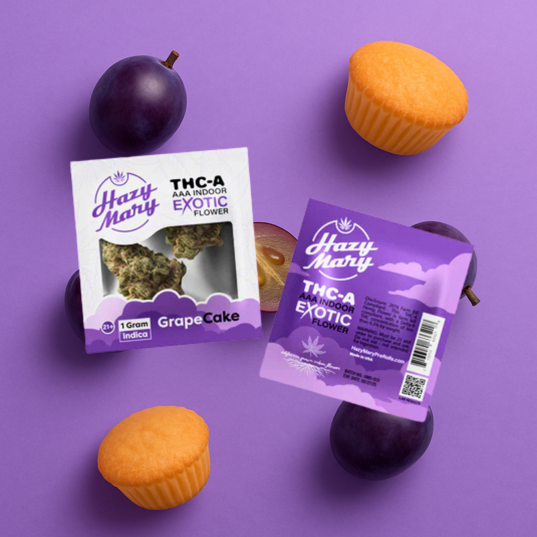 Grape Cake | Indica | Exotic THC-A Flower