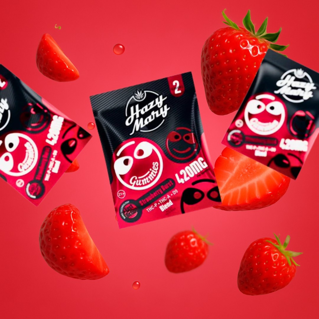 Strawberry Burst | 840mg 2ct | Gummies