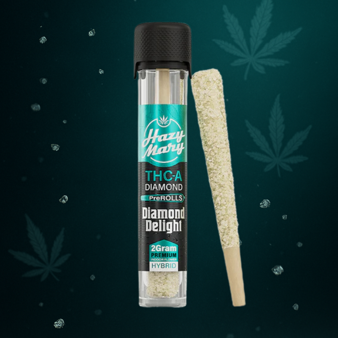 Diamond Delight | Hybrid | THC-A Diamond Pre-Roll
