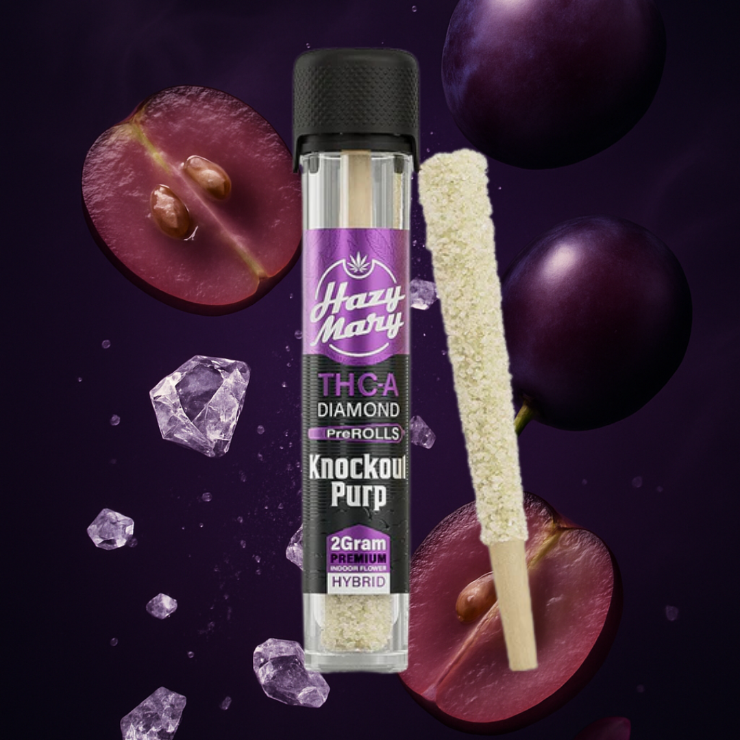 Knockout Purp | Hybrid | THC-A Diamond Pre-Roll