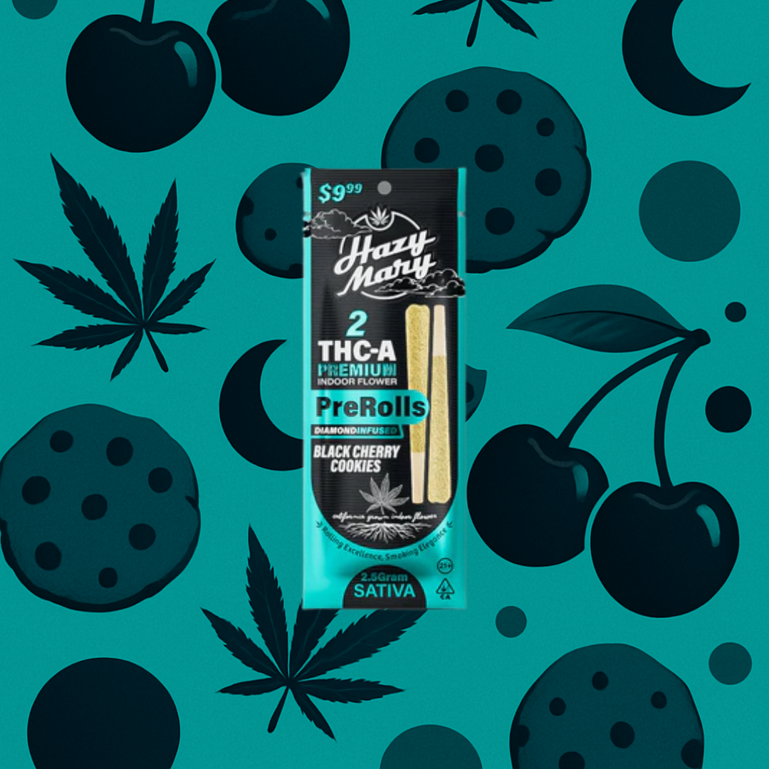 Black Cherry Cookies | Sativa | THC-A Pre-Rolls