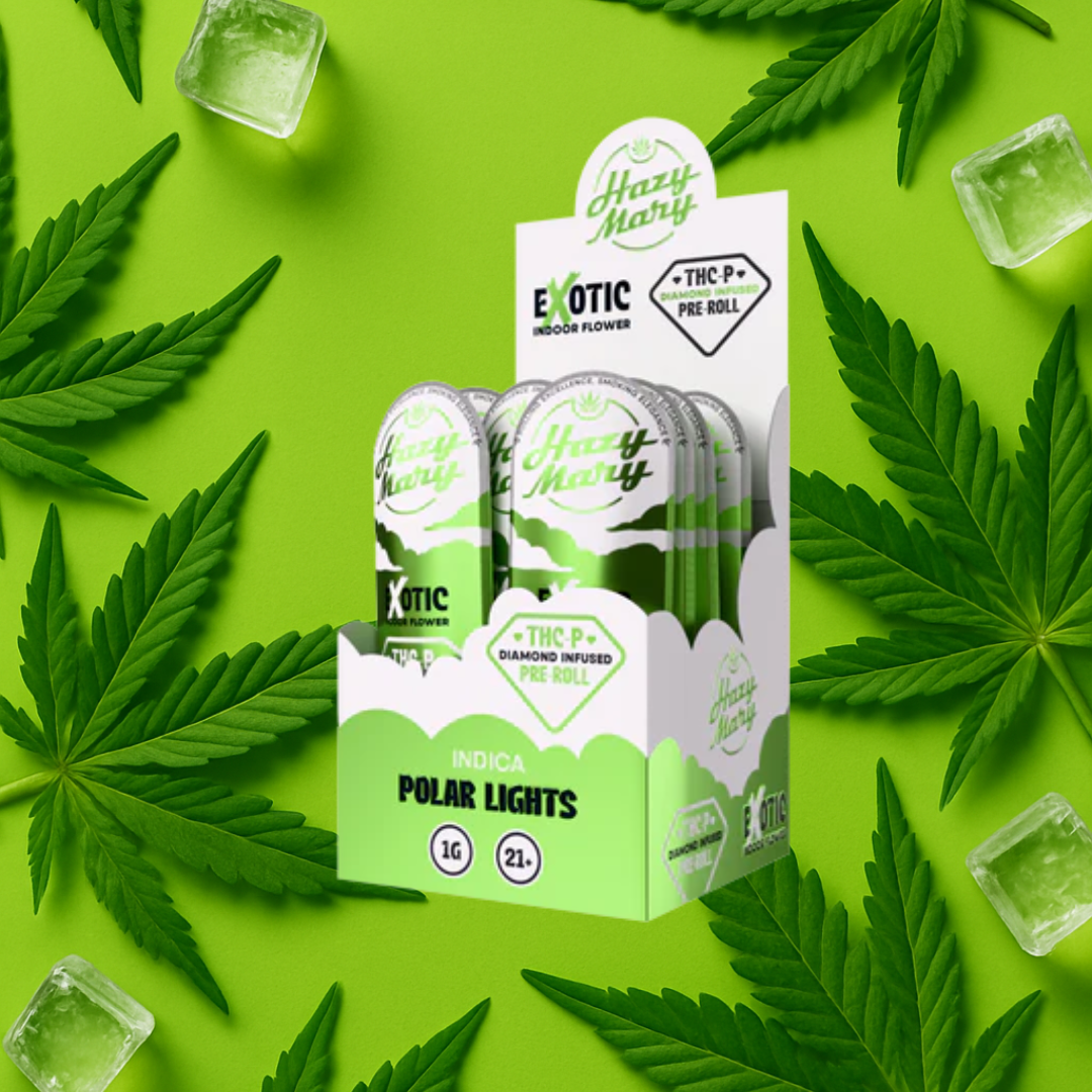 Polar Lights | Indica | THC-P Diamond Infused Pre-Roll