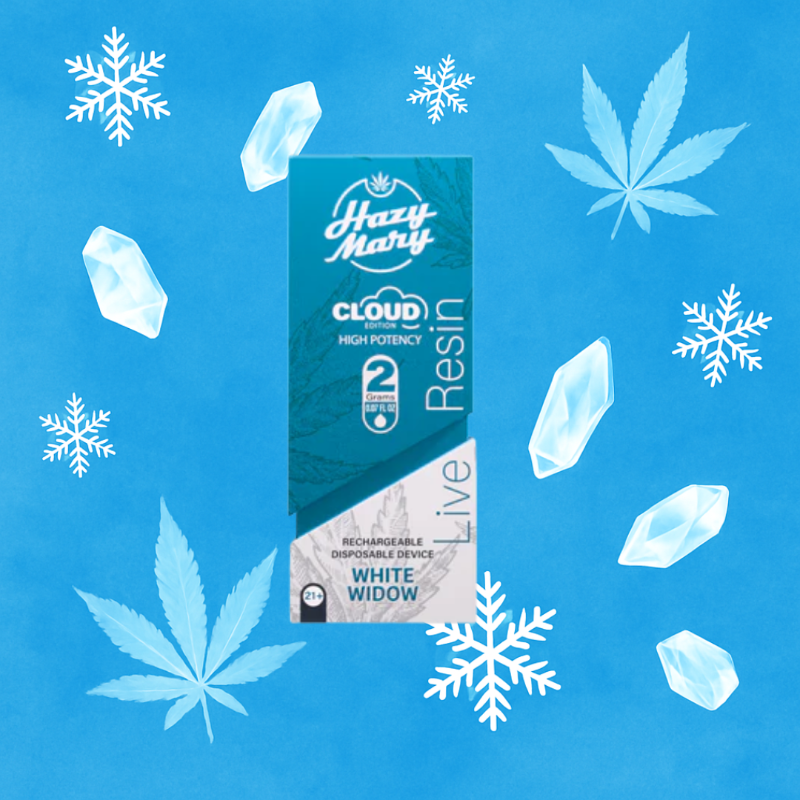 White Widow | Hybrid | Live Resin Disposable
