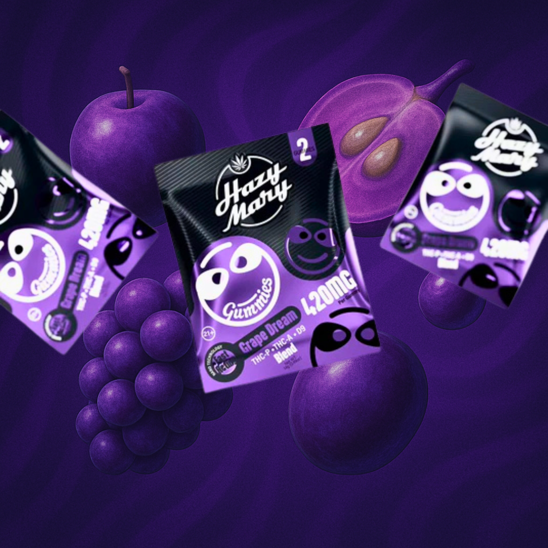 Grape Dream | 840mg 2ct | Gummies