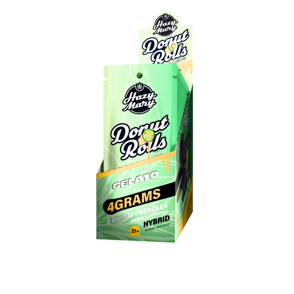 Gelato | Hybrid | THC-A Donut Pre-Rolls