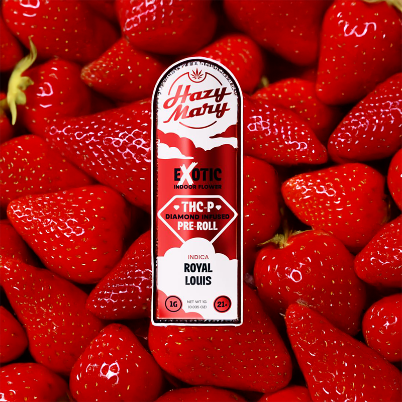 Royal Louis | Indica | THC-P Diamond Infused Pre-Roll