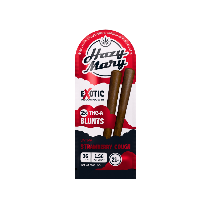 Strawberry Cough | Sativa | THC-A Blunts