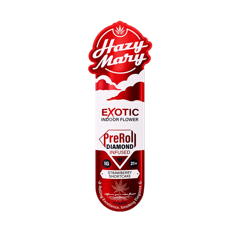 Strawberry Shortcake | Hybrid | Diamond Infused Pre-Roll