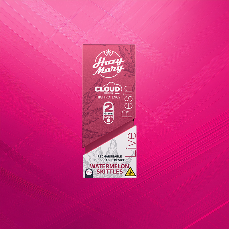 Watermelon Skittles | Indica | Live Resin Disposable